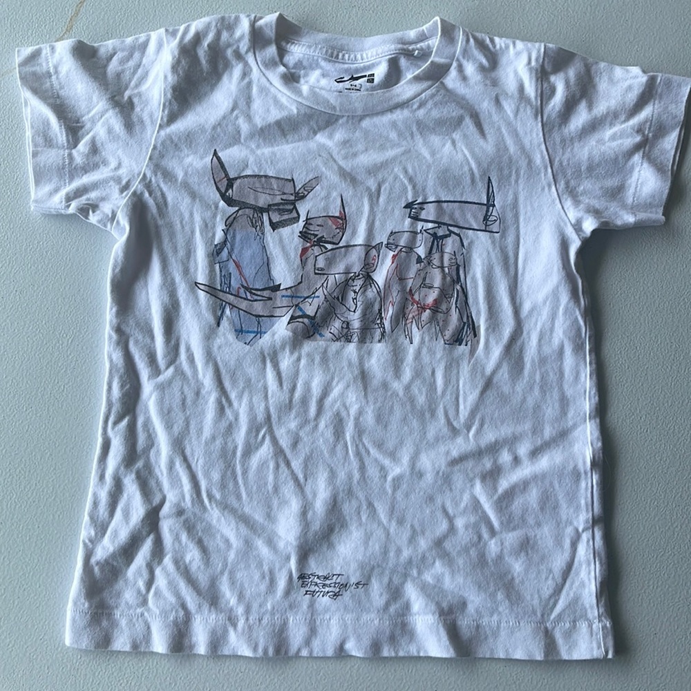 Kids futura T-shirt from Uniqlo
